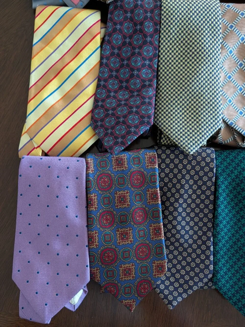 Handmade England Ties Gieves Hawkes Charles Hill Hilditch Key Seaward Stearn